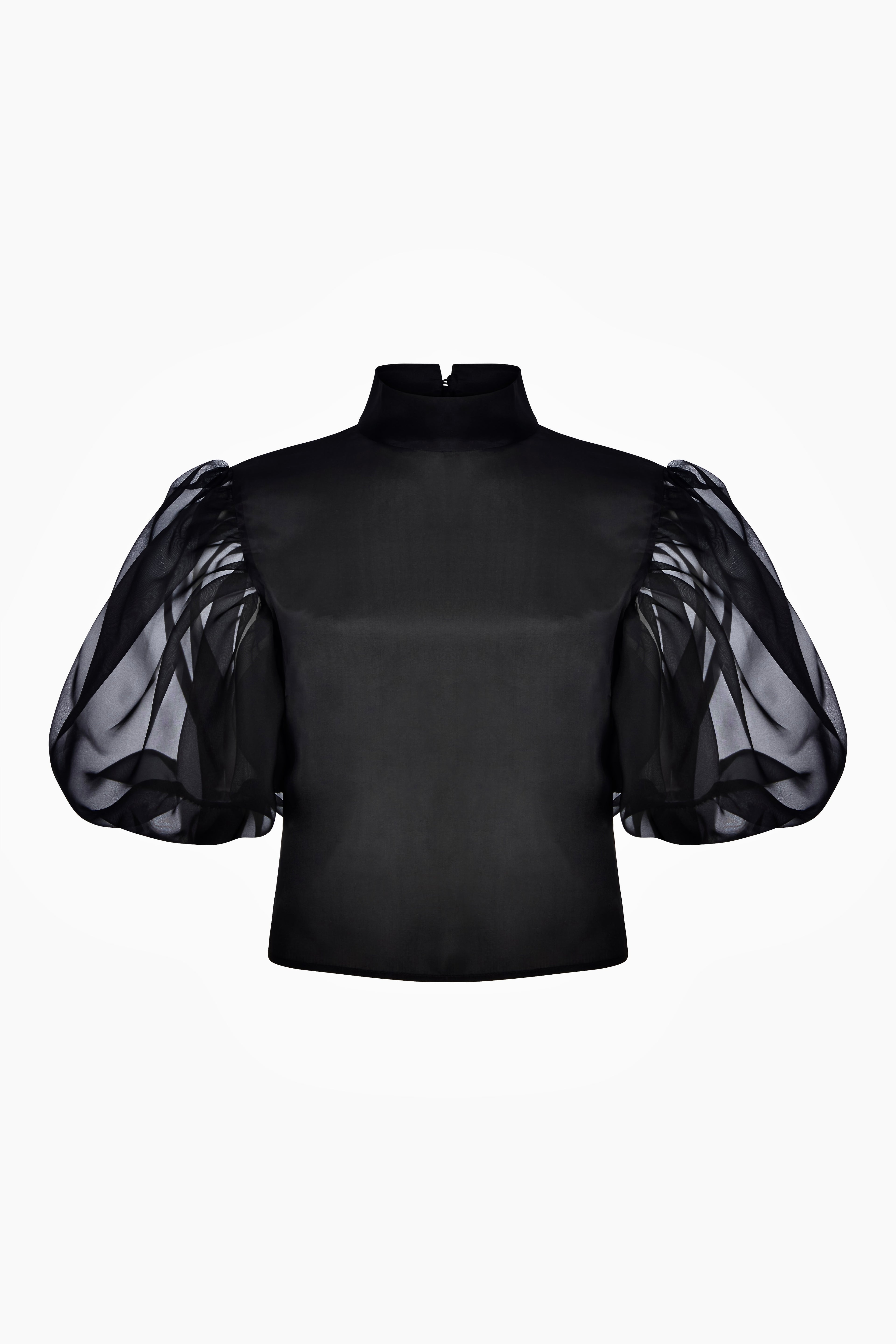 Puff Sleeve Organza